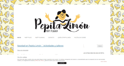 Desktop Screenshot of pepitalimon.com
