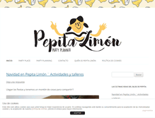 Tablet Screenshot of pepitalimon.com